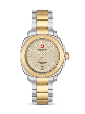 Swiss Military Hanowa SIRIUS Warm Grey Round Dial Analogue Swiss Made Watch For Mens-SMWGH0006560