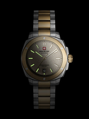 Swiss Military Hanowa SIRIUS Warm Grey Round Dial Analogue Swiss Made Watch For Mens-SMWGH0006560