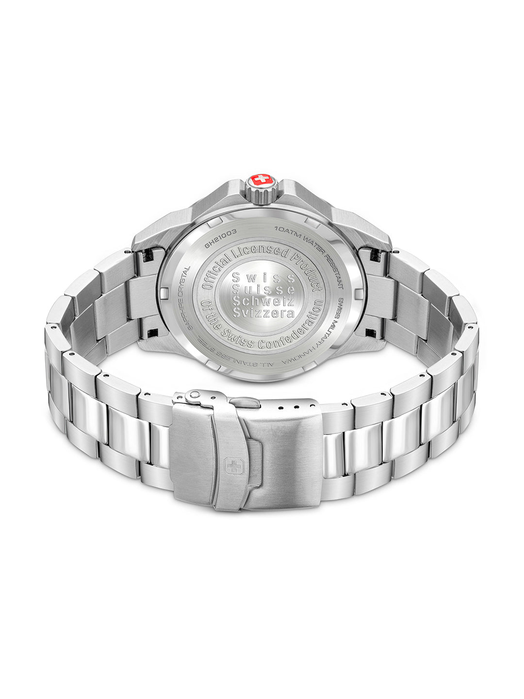 Swiss Military Hanowa SMWGH2100303 MAITRE PLONGEUR - Swiss Made Round Black watch for men