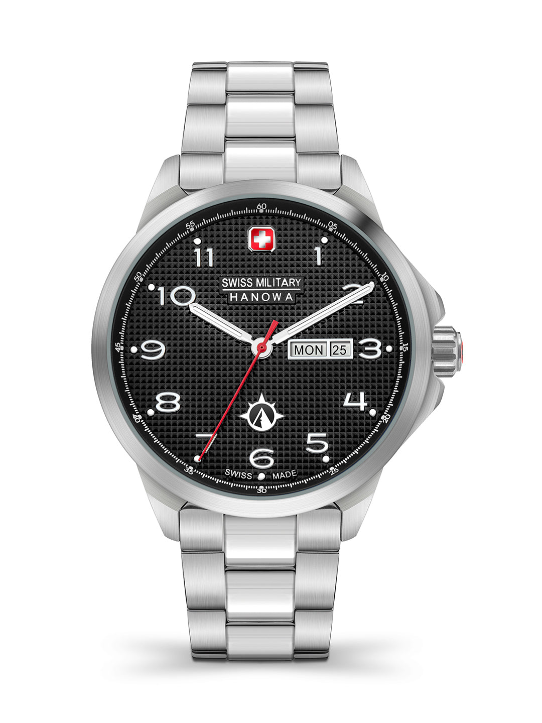 Swiss Military Hanowa SMWGH2100303 MAITRE PLONGEUR - Swiss Made Round Black watch for men