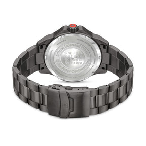 SMWGH2100341 Swiss Made Men's Watch with Grey Dial & Gun Metal Stainless Steel Bracelet