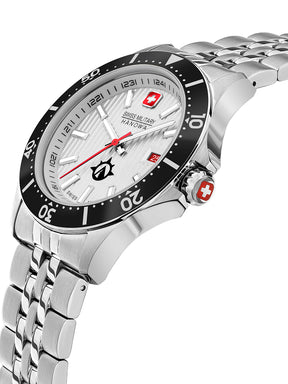 Swiss Military Hanowa SMWGH2100601 PUMA - Swiss Made Round Silver watch for men