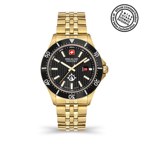 Swiss Military Hanowa SMWGH2100610 - Flagship X Swiss Made Black Watch For Men