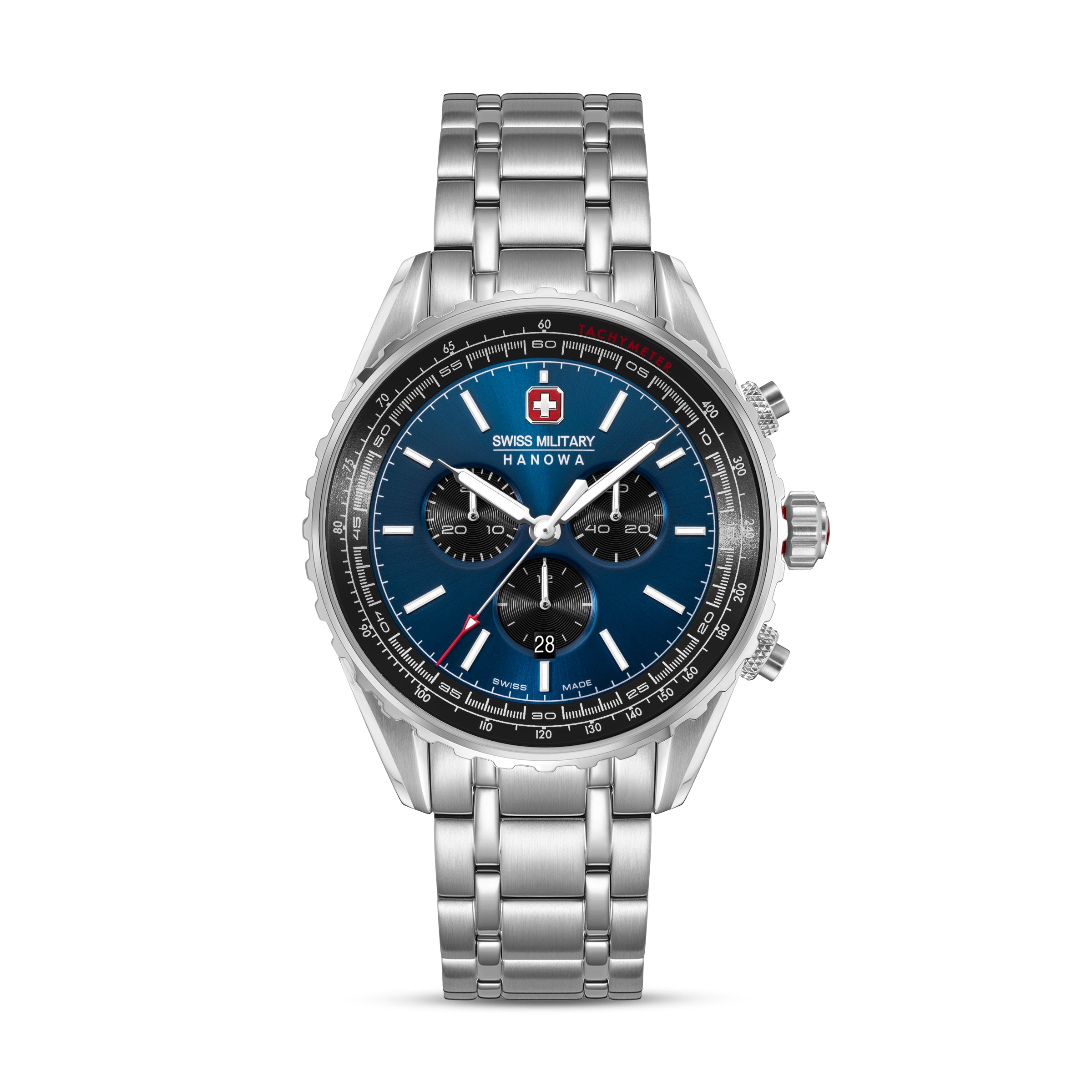 Swiss Military Hanowa SMWGI0000308 AFTERBURN CHRONO - swiss made Round Blue Chronograph - Watch for men