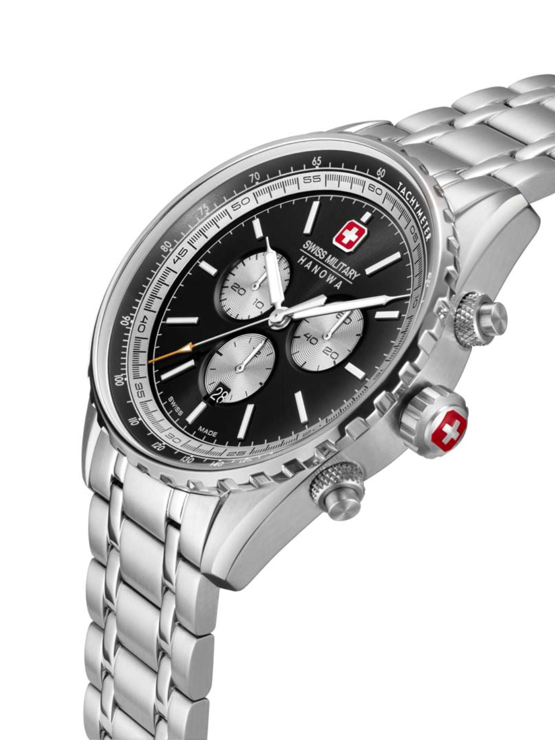 Swiss Military Hanowa SMWGI0000309 AFTERBURN CHRONO - swiss made Round Black Chronograph - Watch for men