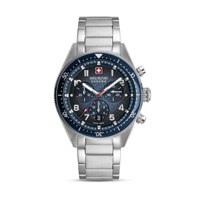 Swiss Military Hanowa SMWGI0003804 NAVALUS PRO CHRONO - swiss made Round Blue Chronograph - Watch for men