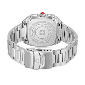 Swiss Military Hanowa SMWGI0004301  - Swiss Made Square Dial Black Chronograph - Watch for men