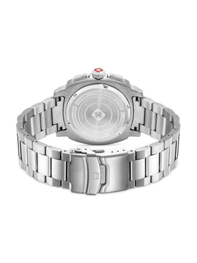 Swiss Military Hanowa SPEEDWELL White Round Dial Chronograph Swiss Made Watch For Mens-SMWGI0006801