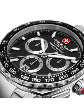 Swiss Military Hanowa SPEEDWELL Blue Round Dial Chronograph Swiss Made Watch For Mens-SMWGI0006802