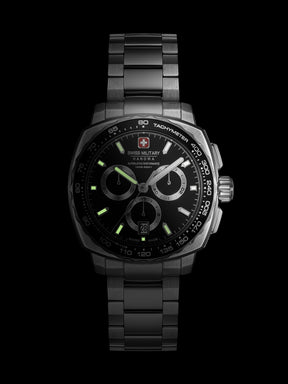 Swiss Military Hanowa SPEEDWELL Blue Round Dial Chronograph Swiss Made Watch For Mens-SMWGI0006802