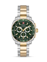 Swiss Military Hanowa SPEEDWELL Green Round Dial Chronograph Swiss Made Watch For Mens-SMWGI0006804
