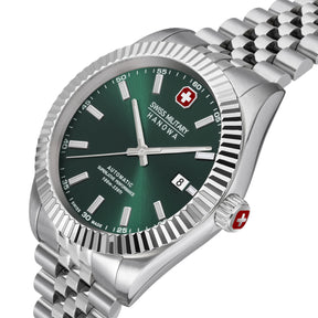 SWISS MILITARY HANOWA DILIGENTER OLIVE ROUND DIAL ANALOG WATCH FOR Men's SMWGL0002103