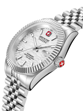 Swiss Military Hanowa SMWGL0005402 MASTER DILIGENTER - Swiss Made Round Silver Automatic - Watch for men