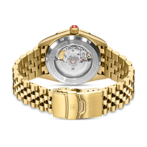 Swiss Military Hanowa Master Diligenter Green Round Dial Automatic Swiss Made Watch For Mens-SMWGL0005412