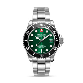 Swiss Military Hanowa SMWGL0006302 SEALORD - Swiss Made Round Green Automatic - Watch for men
