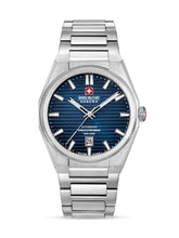Swiss Military Hanowa AVALANCHE Blue Round Dial Automatic Swiss Made Watch For Mens-SMWGL0006901