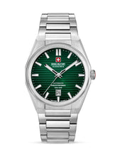 Swiss Military Hanowa AVALANCHE Green Round Dial Automatic Swiss Made Watch For Mens-SMWGL0006902