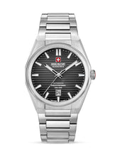 Swiss Military Hanowa AVALANCHE Cool Grey Round Dial Automatic Swiss Made Watch For Mens-SMWGL0006903