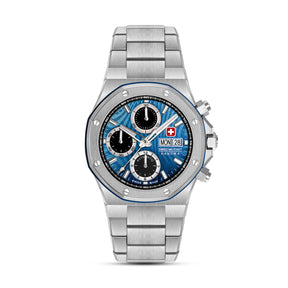 Swiss Military Hanowa Damask Legend ? Windstorm Black Round Dial Automatic Swiss Made Watch For Mens-SMWGL0007001