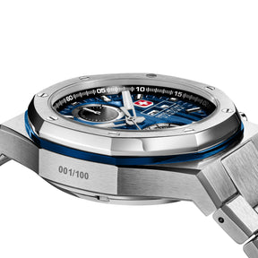 Swiss Military Hanowa Damask Legend ? Windstorm Black Round Dial Automatic Swiss Made Watch For Mens-SMWGL0007001