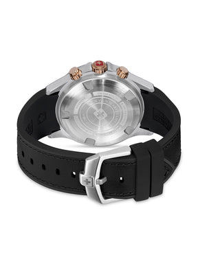 Swiss Military Hanowa SMWGO0003401  - Swiss Made Round Black Chronograph - Watch for men