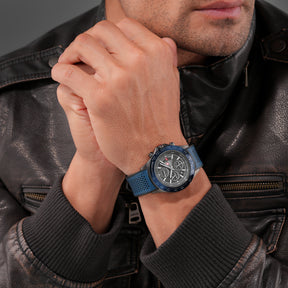 Swiss Military Hanowa SMWGO0003440  - Swiss Made Round Grey Chronograph - Watch for men