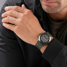 Swiss Military Hanowa SMWGO0003441  - Swiss Made Round Olive Chronograph - Watch for men