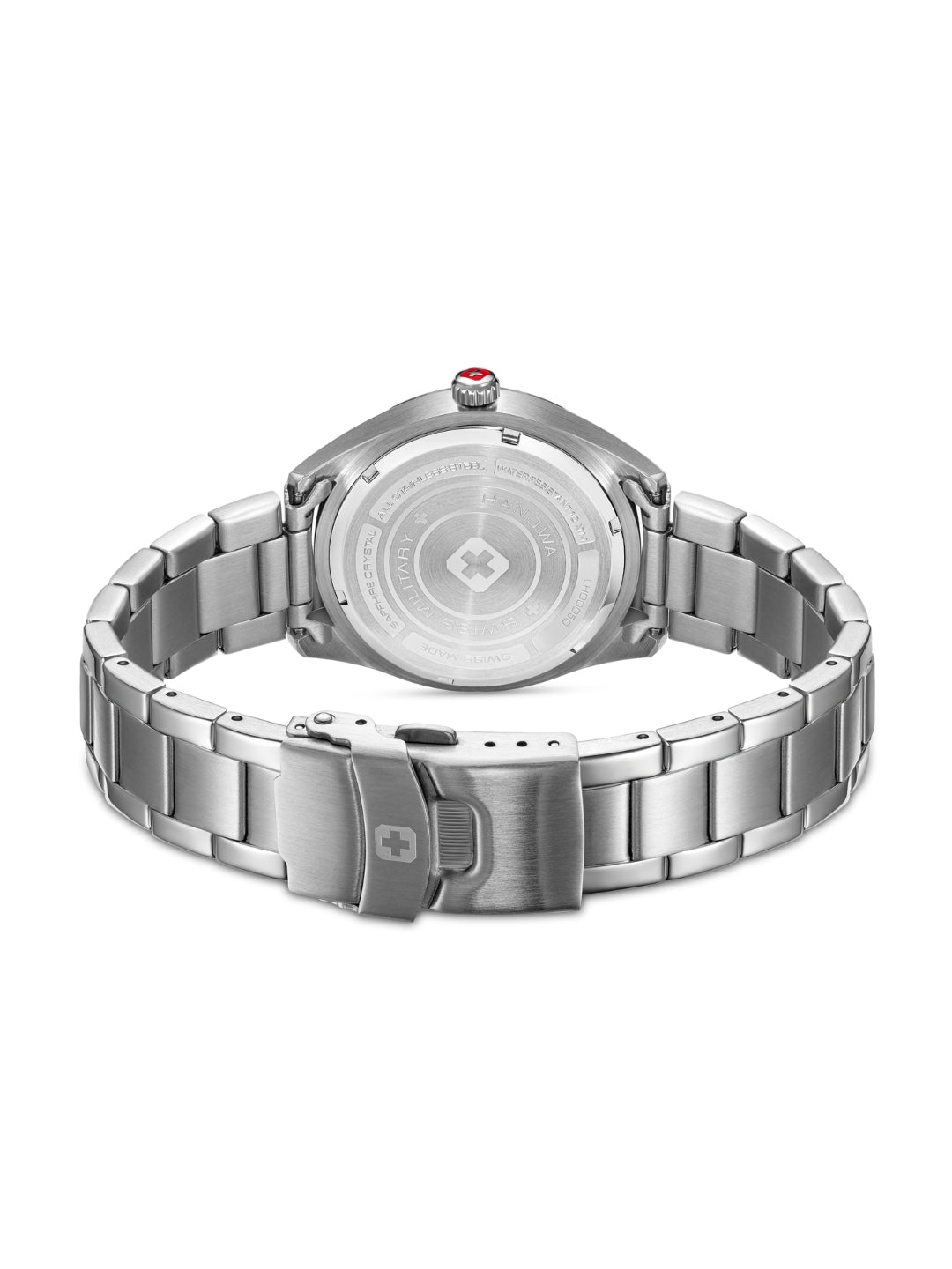 Swiss Military Hanowa Roadrunner Lady Sparkle Black Dial Analogue Swiss Made Watch For Womens-SMWLH0005002