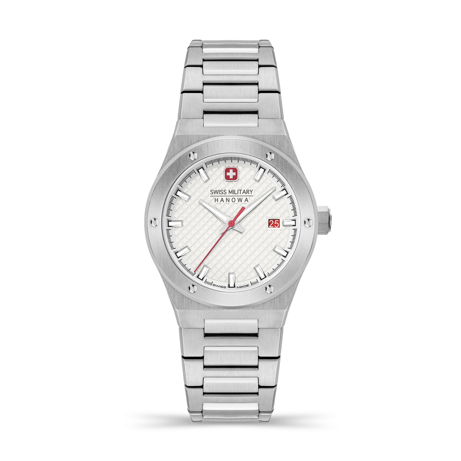 Swiss Military Hanowa Sidewinder Lady White Dial Analog Watch for Women - SMWLH2101801