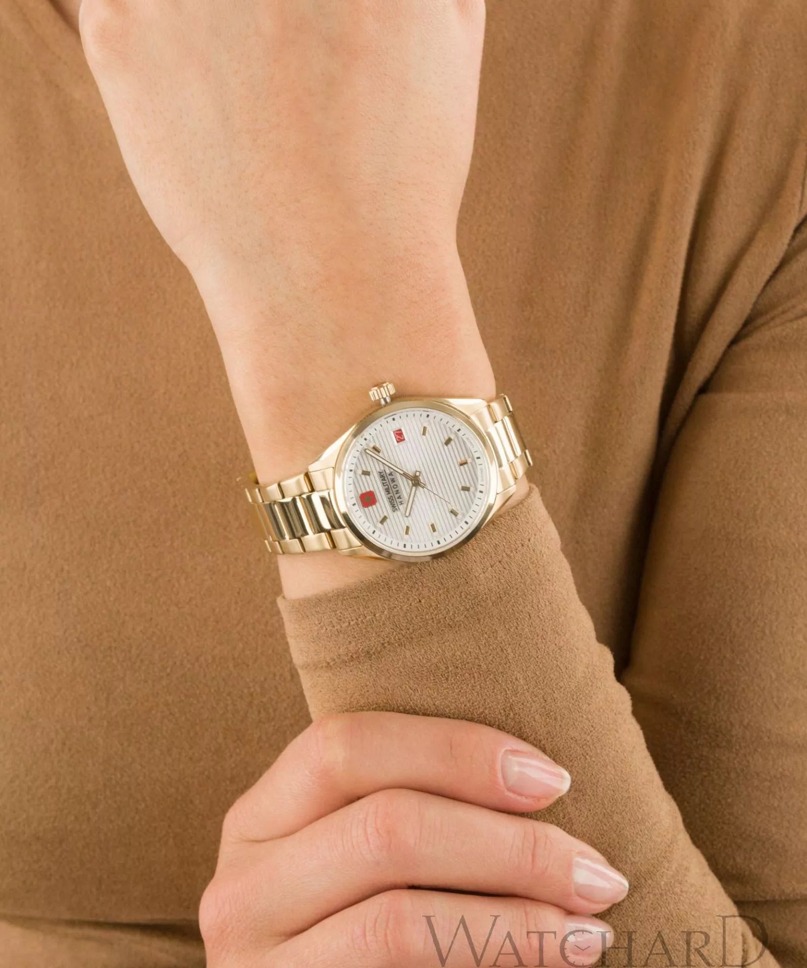 Swiss Military Hanowa Roadrunner Lady Silver Dial Analog Watch for Women - SMWLH2200210