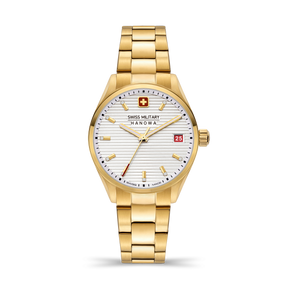 Swiss Military Hanowa Roadrunner Lady Silver Dial Analog Watch for Women - SMWLH2200210