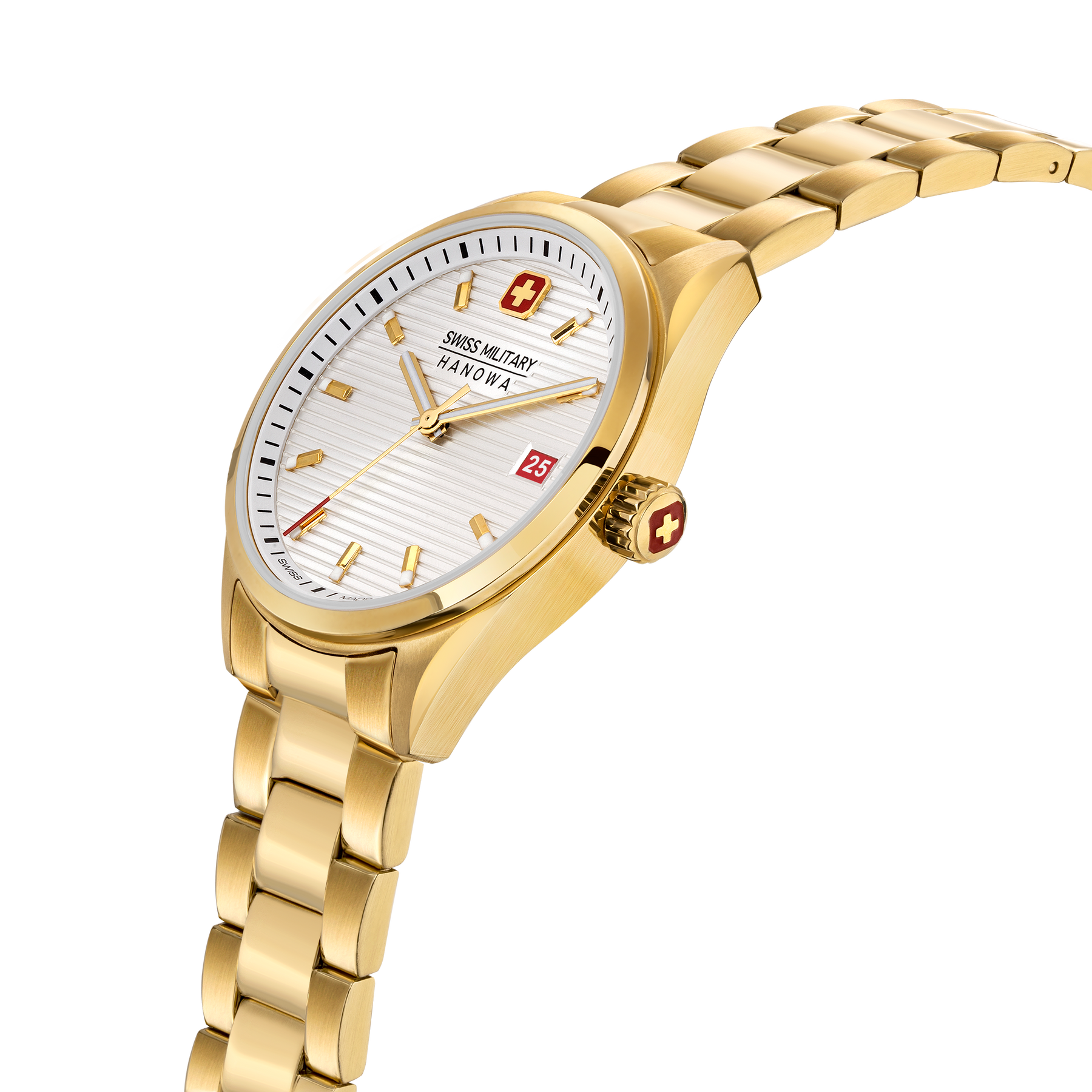 Swiss Military Hanowa Roadrunner Lady Silver Dial Analog Watch for Women - SMWLH2200210