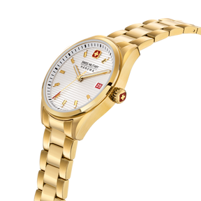 Swiss Military Hanowa Roadrunner Lady Silver Dial Analog Watch for Women - SMWLH2200210