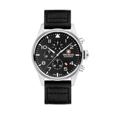 Swiss Military Hanowa Thunderbolt Black Dial Chronograph Watch for Men - SMWGC0000401