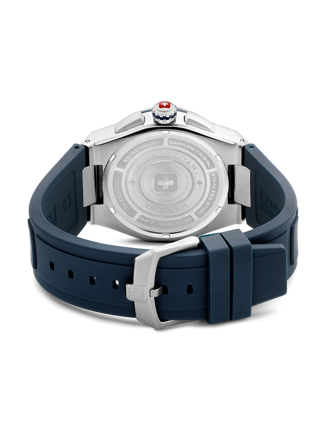 Swiss Military Hanowa SMWGO0000902 - Mission Xfor-02 Swiss Made Blue Watch For Men