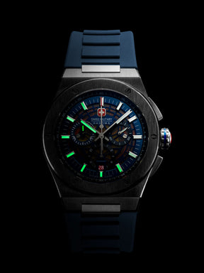 Swiss Military Hanowa SMWGO0000902 - Mission Xfor-02 Swiss Made Blue Watch For Men