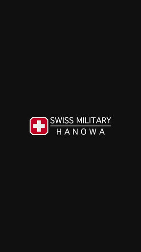 Swiss Military Hanowa SMWGO0003440  - Swiss Made Round Grey Chronograph - Watch for men
