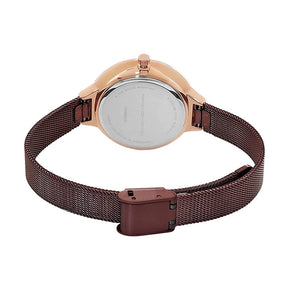 French Connection Spring-Summer 2021 Analog Brown Dial Women's Watch-FCP23BRGM