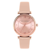 French Connection Peach Dial Women's Analog Watch-FCP32RGL