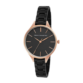 French Connection Analog Black Dial Women's Watch-FCS003D
