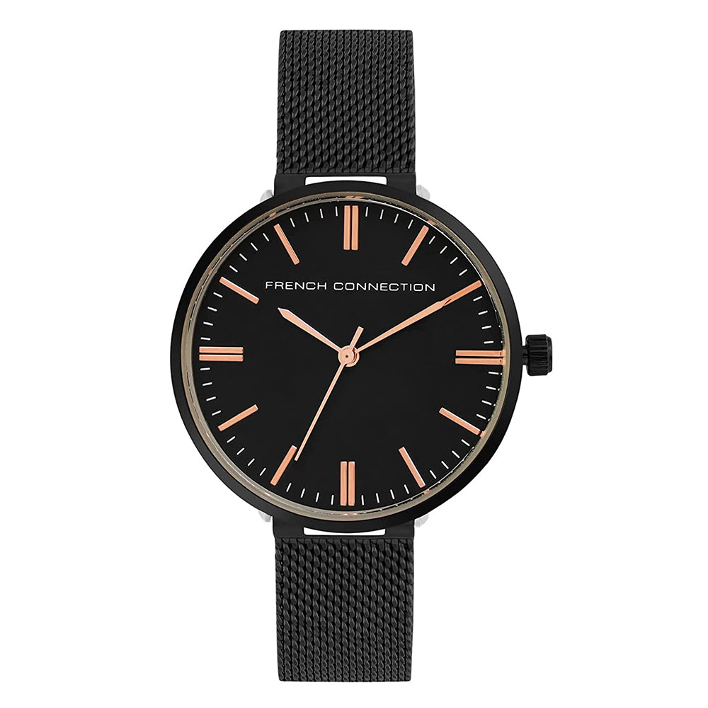 French Connection Analog Black Dial Women's Watch-FCS002C