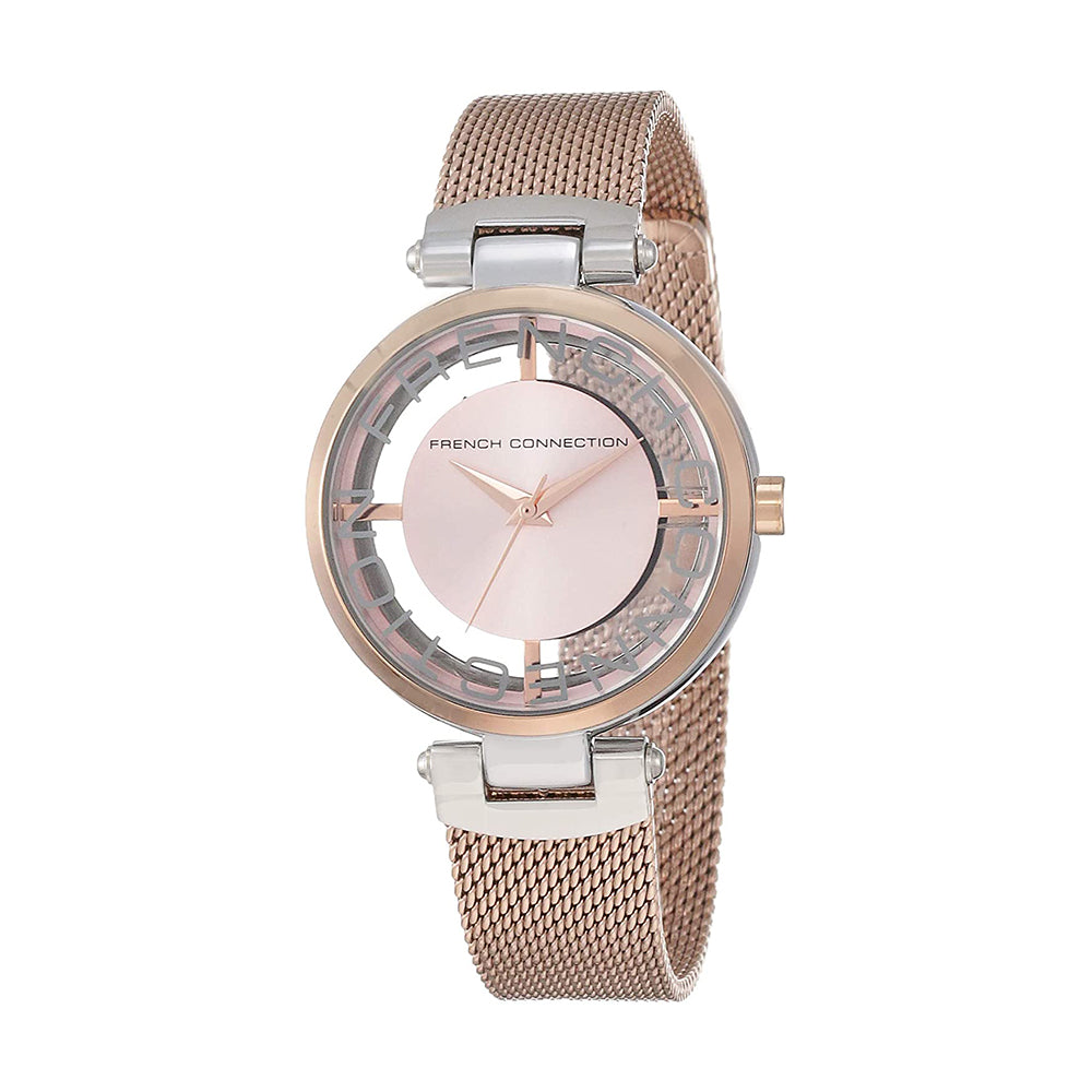 French Connection Analog Pink Dial Women's Watch-FCL0002A