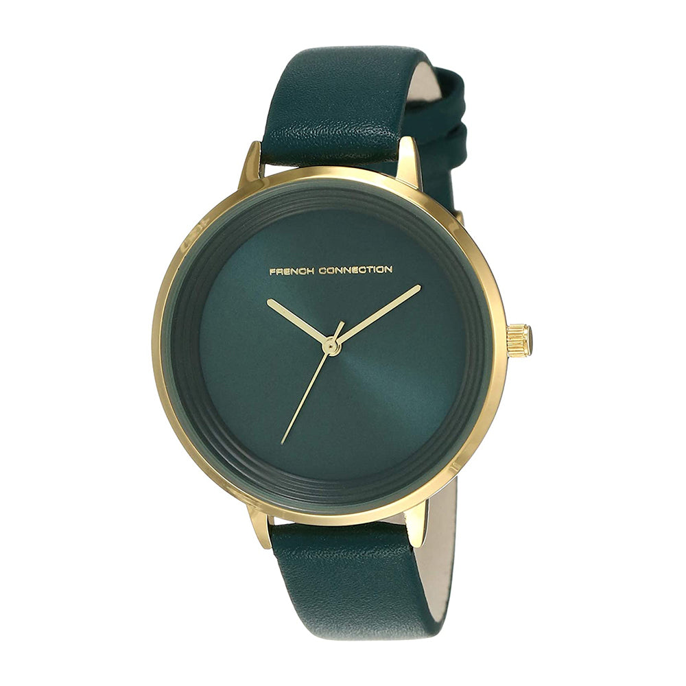 French Connection Analog Green Dial Women's Watch-FCN0001G
