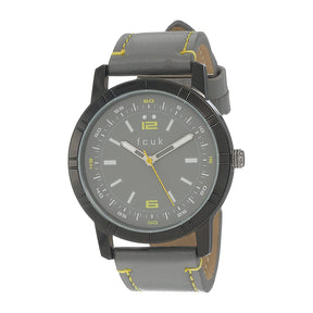 FCUK Analog Grey Dial Men's Watch-FK00012C