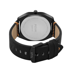 FCUK Analog Black Dial Men's Watch-FK00014A