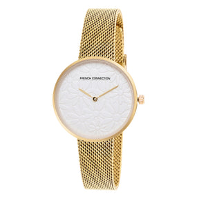 French Connection Silver Dial Women's Analog Watch-FCN00024F