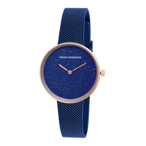 French Connection Analog Blue Dial Women's Watch-FCN00024C