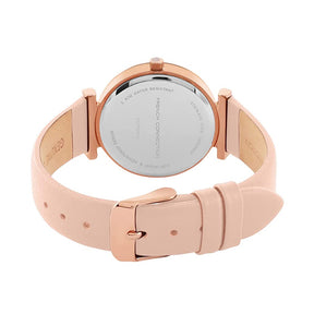 French Connection Peach Dial Women's Analog Watch-FCP32RGL