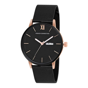 French Connection Analog Black Dial Men's Watch-FCN00034A