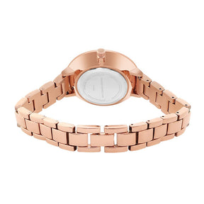 French Connection FCS001C Belle Rose Gold Dial Women's Analog Watch